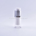 Bouteilles sous vide acrylique haut de gamme de 50 ml emballage cosmetique en argent 30 ml